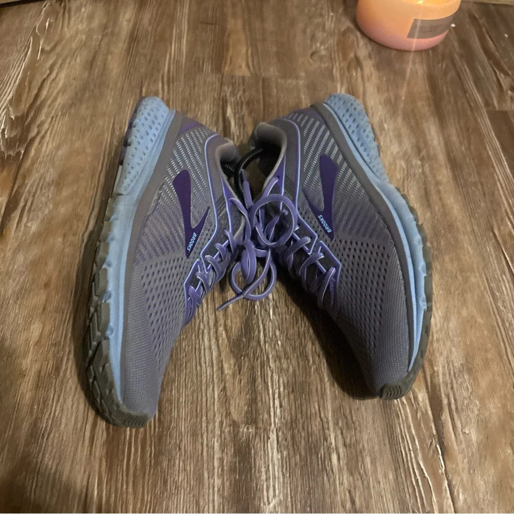 Brooks Ghost 12 Running Shoes Low Top Purple, Women's Size 10, 1203051B097 - Picture 5 of 13